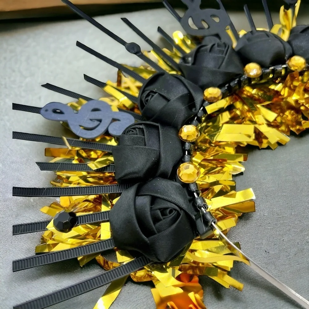Unique Jazz Fest Headpiece – New One-of-a-Kind Music-Inspired Accessory!